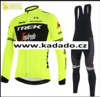  - 2019 TREK Segafredo #2 komplet dres a kalhoty zimn od  kadado.cz