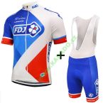  - 2015 FDJ #3 komplet dres a kalhoty letn vel. L skladem od  kadado.cz