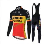  - 2021 Jumbo Visma #18 komplet dres a kalhoty zimn od  www.kadado.cz