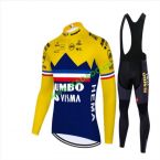  - 2021 Jumbo Visma #15 komplet dres a kalhoty zimn od  kadado.cz