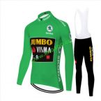  - 2021 Jumbo Visma #11 komplet dres a kalhoty zimn od  kadado.cz