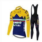  - 2021 Jumbo Visma #6 komplet dres a kalhoty zimn od  www.kadado.cz